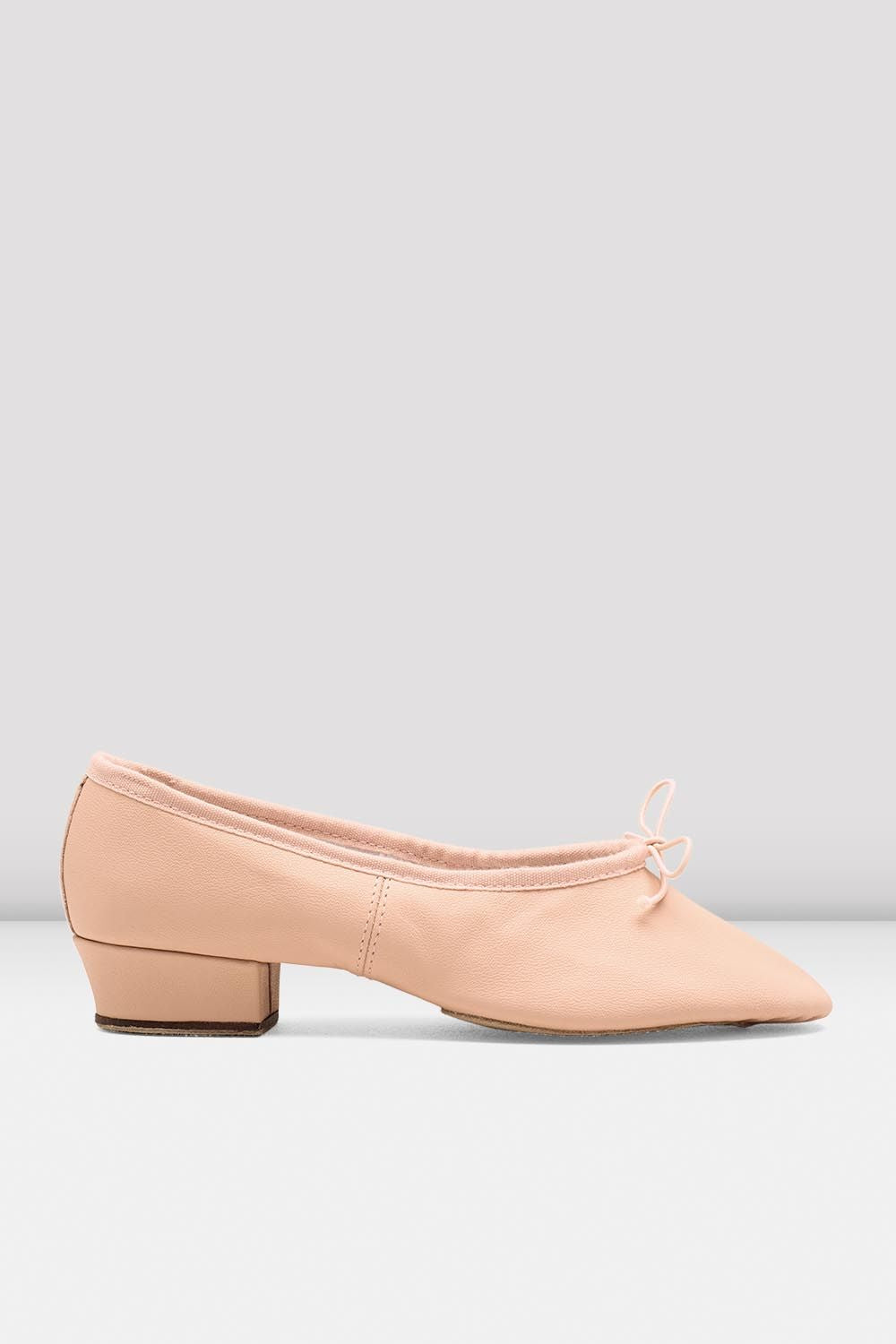 BLOCH Ladies Paris Leather Teaching Shoes, Pink Leather
