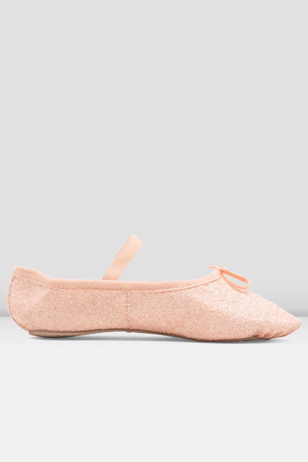 BLOCH Childrens Sparkle Ballet Shoes, Pink Glitter