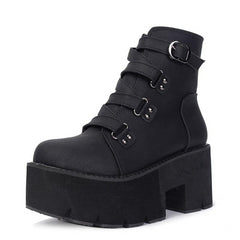 rubber sole ankle boots womens