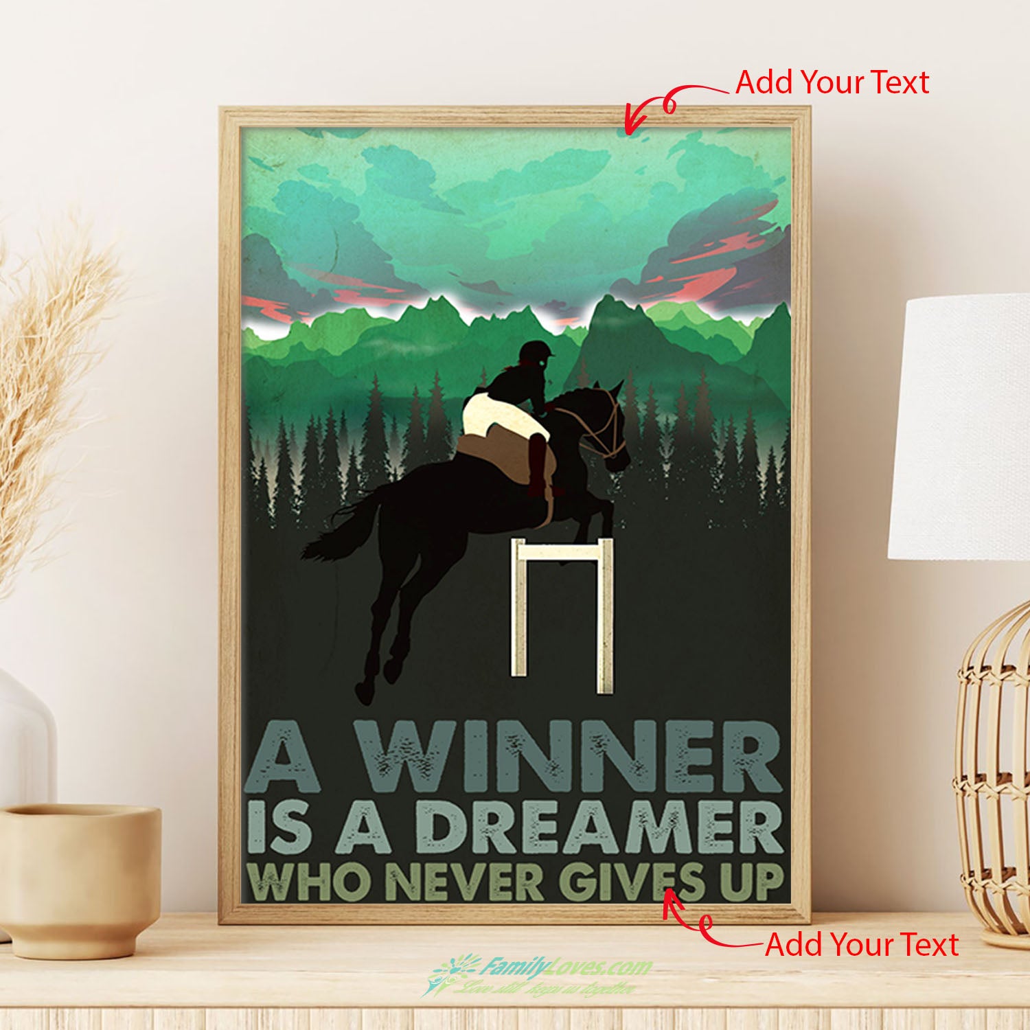 A Winner Is A Dreamer Who Never Gives Up Canvas For Painting Poster 12X18 All Size 1