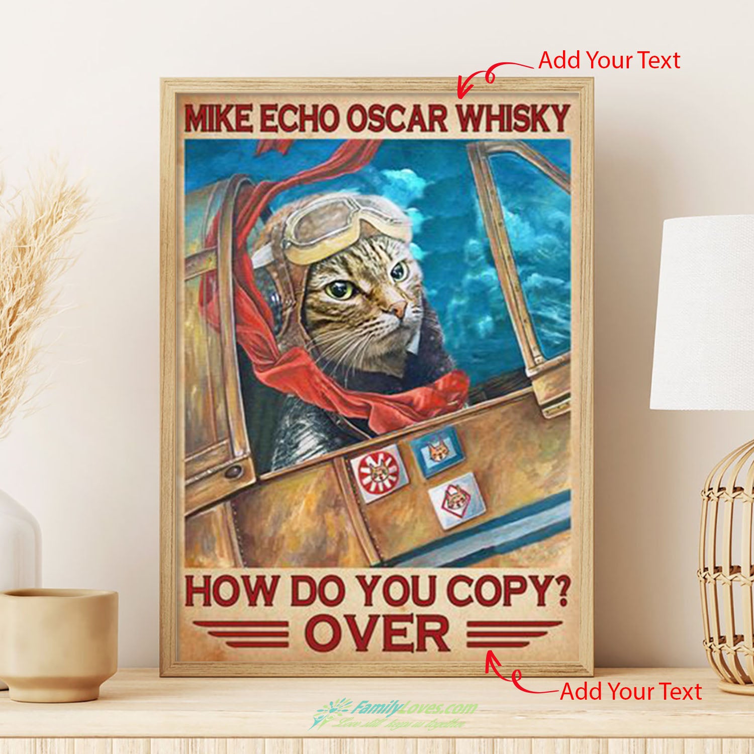 Mike Echo Oscar Whisky How Do You Copy Over Canvas Frame Poster 36X24 All Size 1