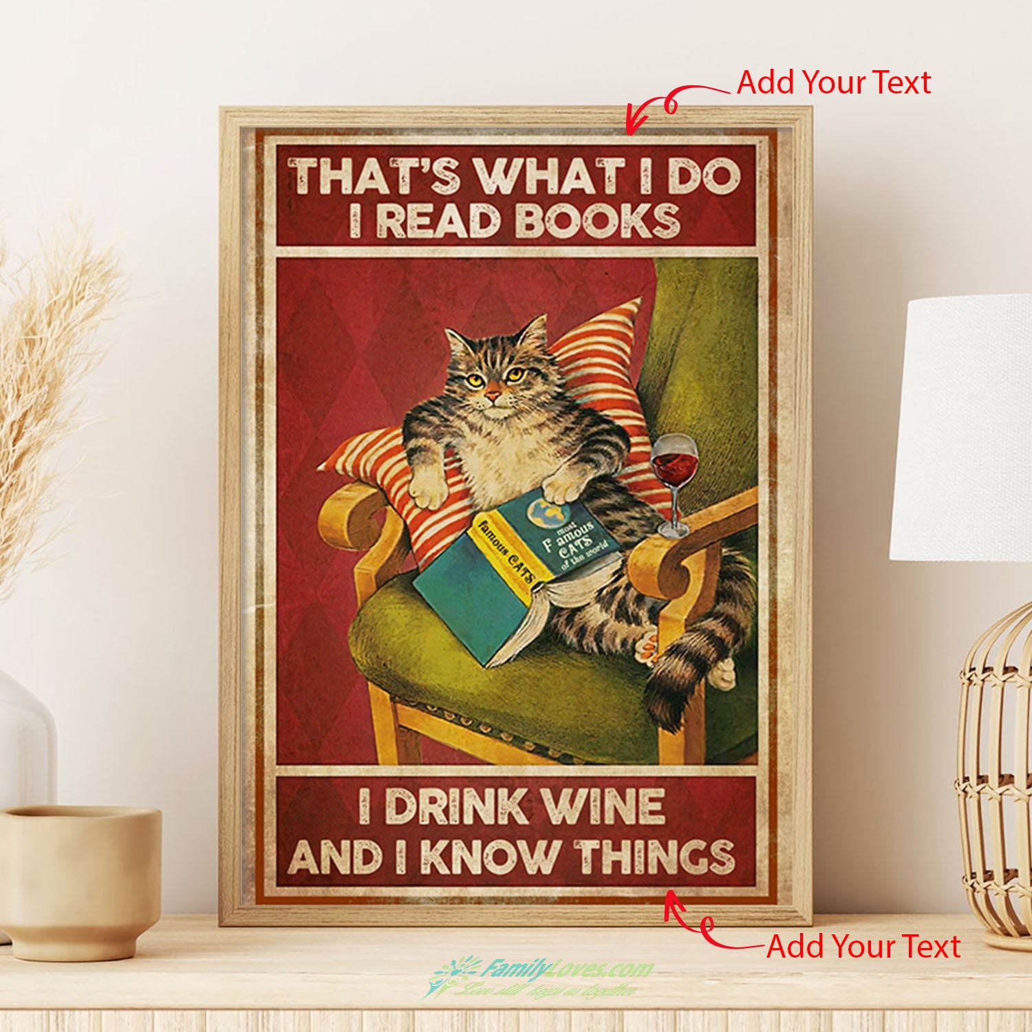 That I What I Do I Read Books I Drink Wwine And I Know Things 1 Canvas Wall Decor White Poster Board All Size 1