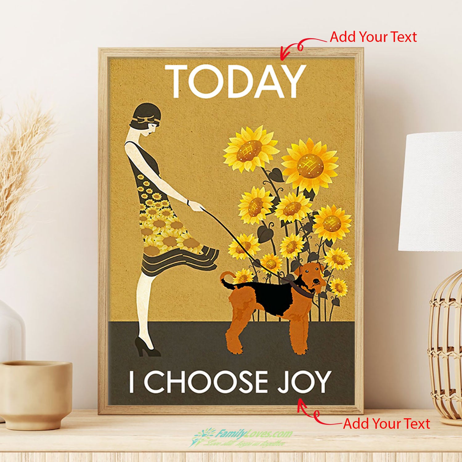 Today I Choose Joy Canvas 20X30 Poster Of A Window All Size 1
