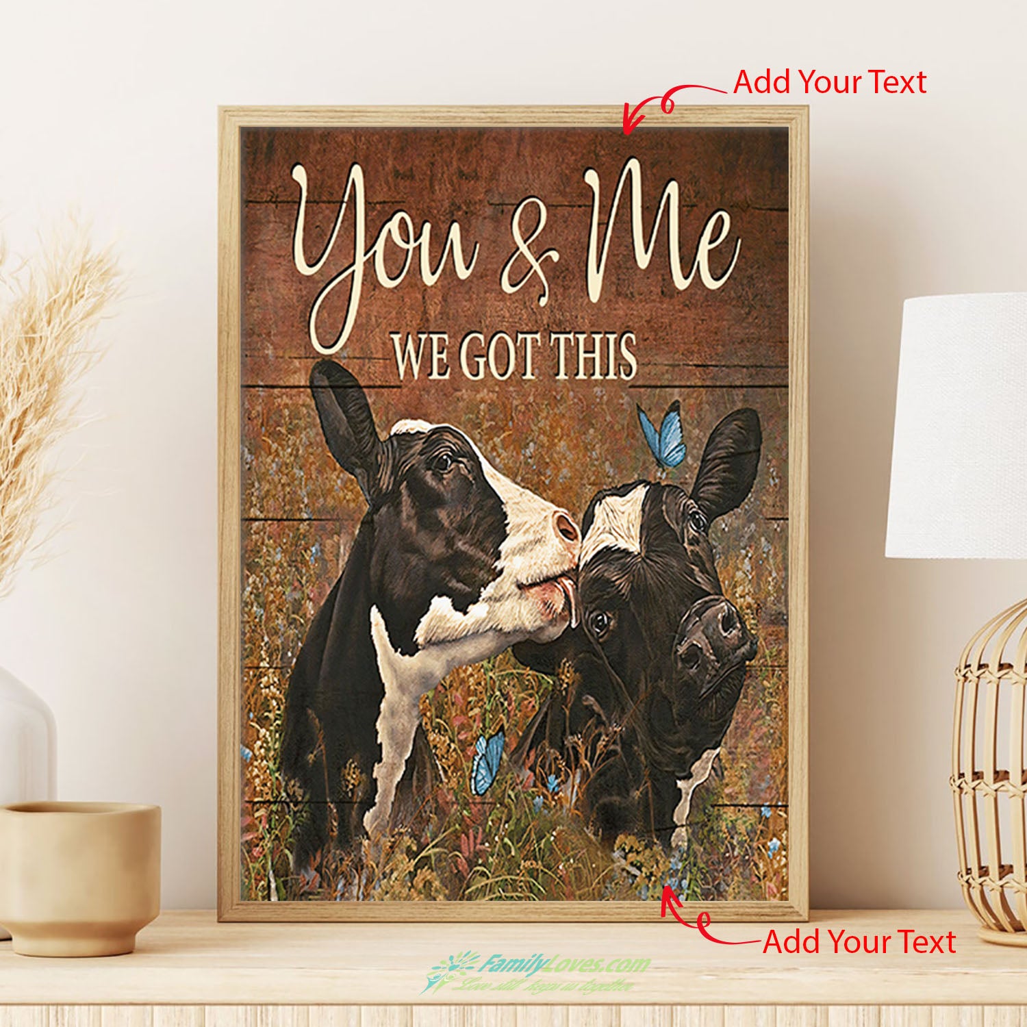 You And Me We Got Canvas 12 X 16 Poster Room Decor All Size 1