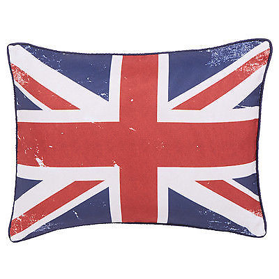 Union Jack Duvet Quilt Cover Bedding Set Navy Red White British