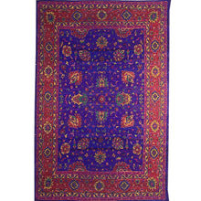 sifa - the traditional persian blue red rug