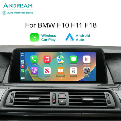 Andream 8.8 10.25 Wireless Apple CarPlay Android Auto Car