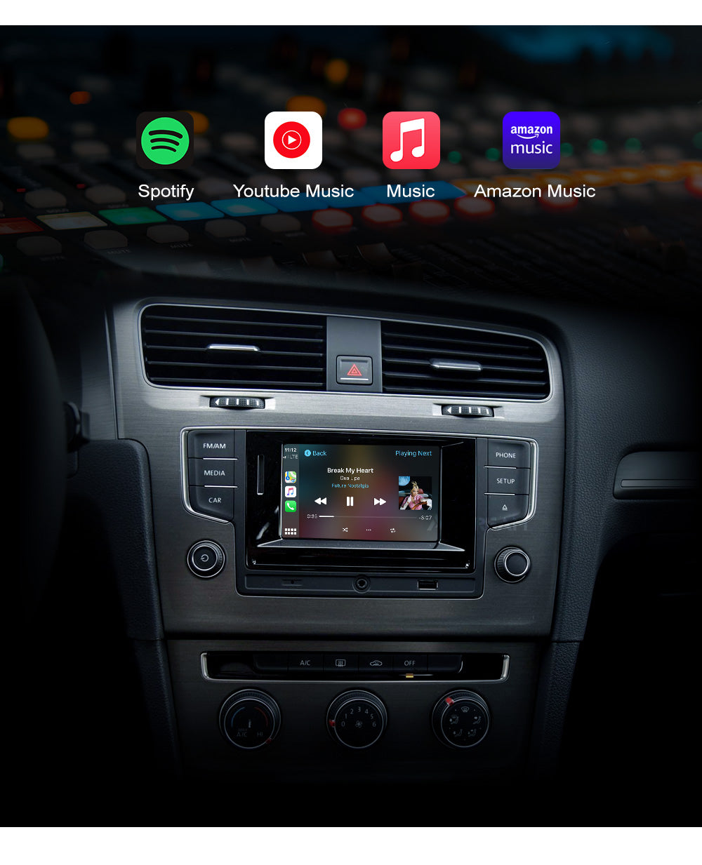 Volkswagen Wireless Apple CarPlay and Android Auto MMI Retrofit Interf -  Bavarian Automotive