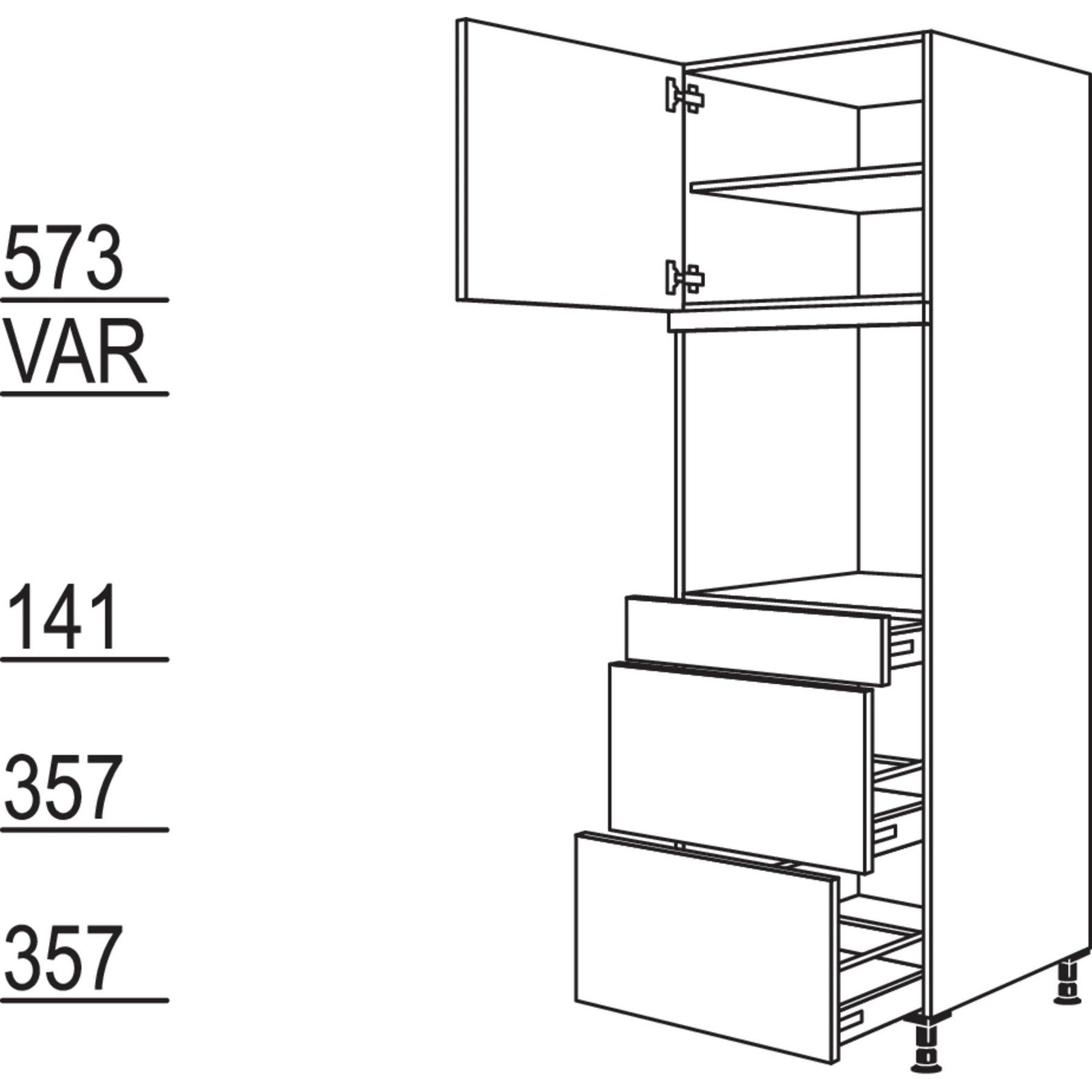 nobilia tall cabinets