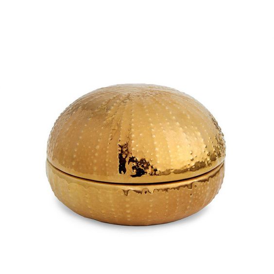 Small Brass Sea Urchin Box