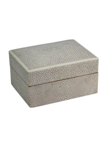 KIFU "Antique" White Shagreen Box