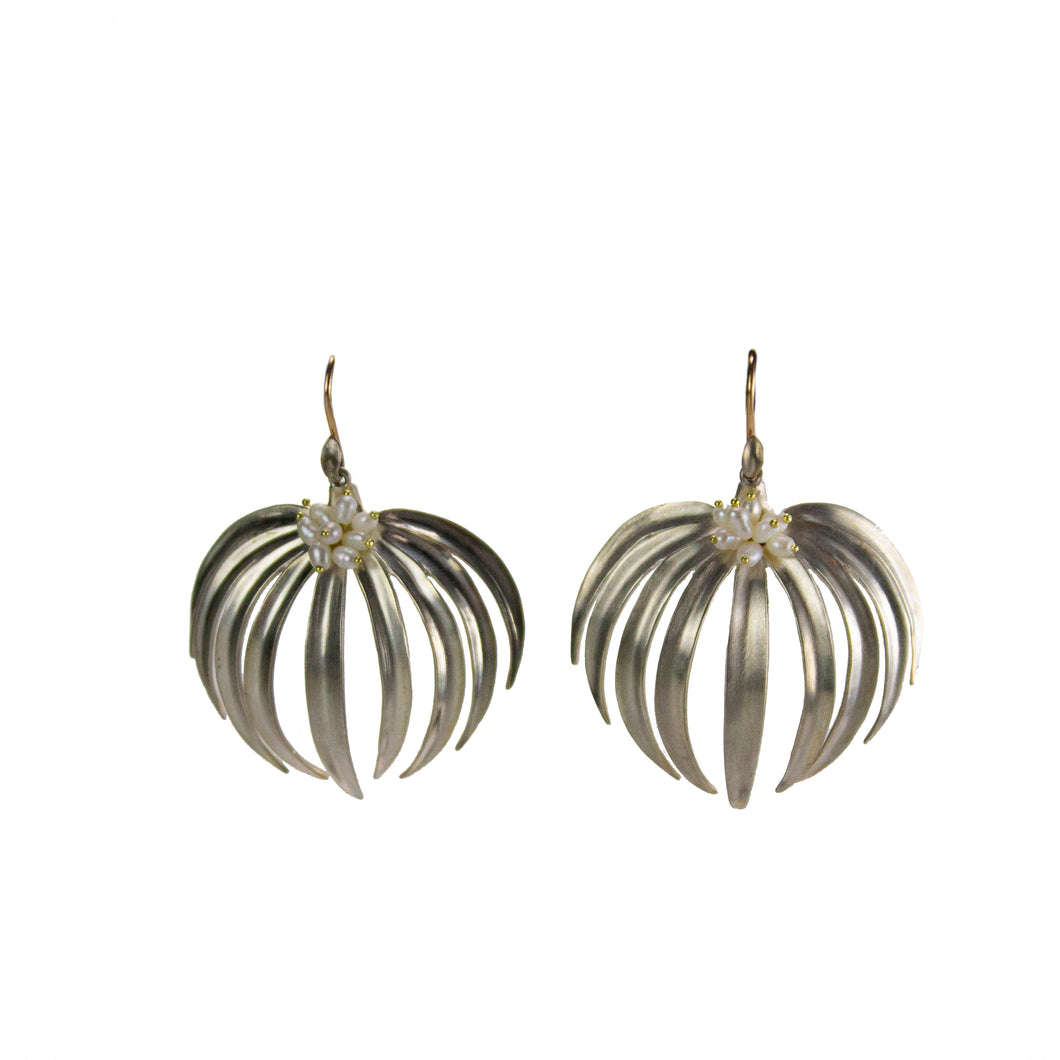 Palm Leaf Earrings