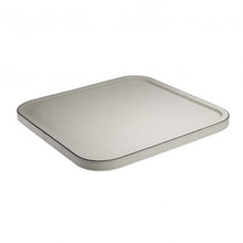 Load image into Gallery viewer, Light Grey Square Calfskin Stacking Tray 4