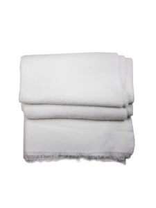 Cream Josi Cashmere Throw