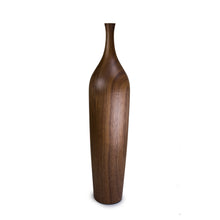 Load image into Gallery viewer, Walnut Decorative Vase