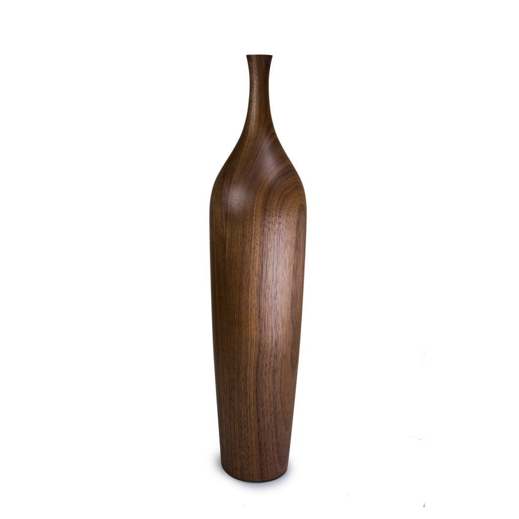 Walnut Decorative Vase