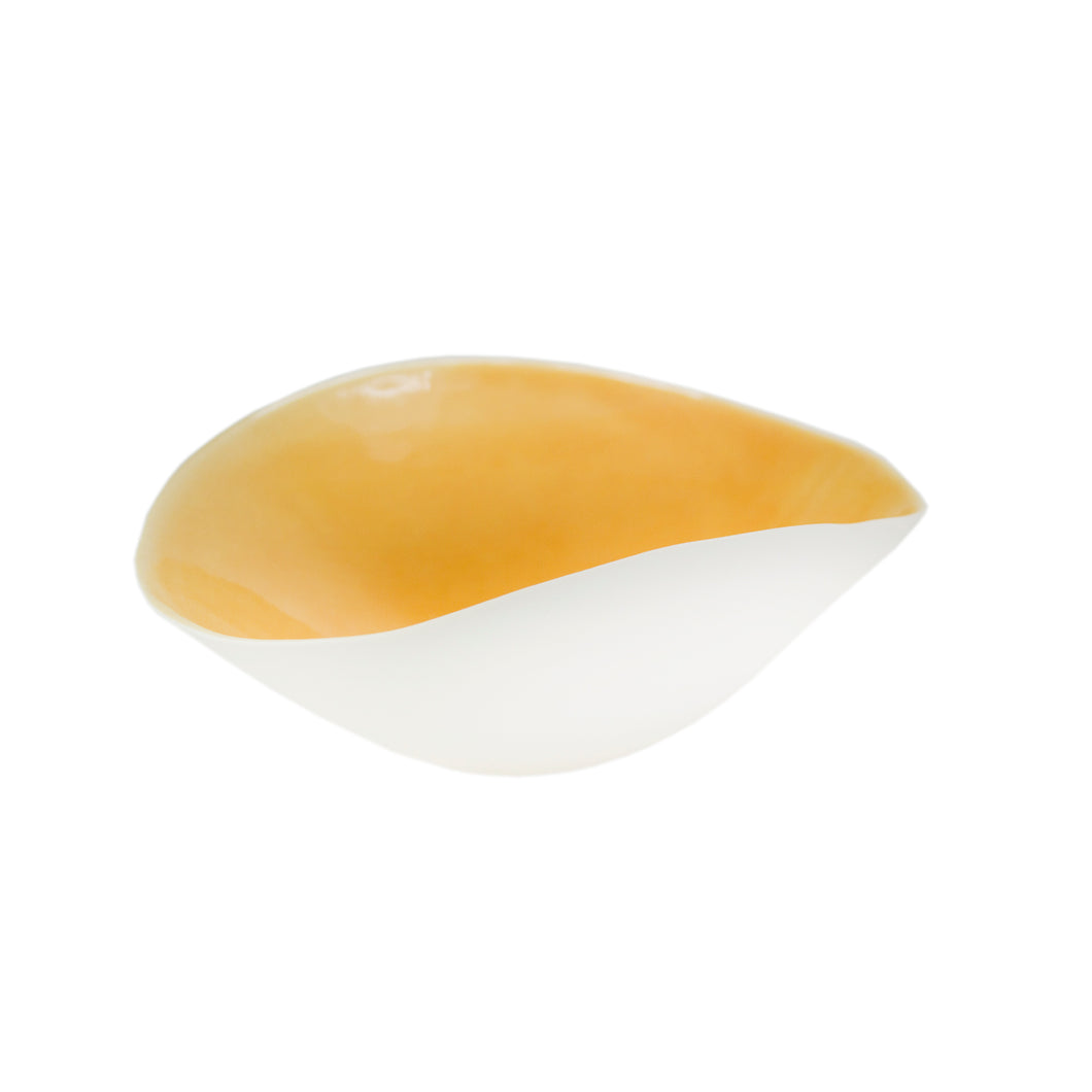 Light Peach Gloss Porcelain Bowl