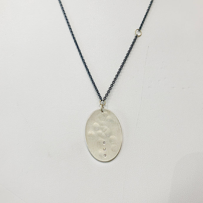 Oval Amulet Necklace