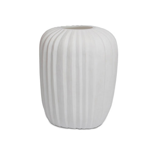 Guaxs White Vase