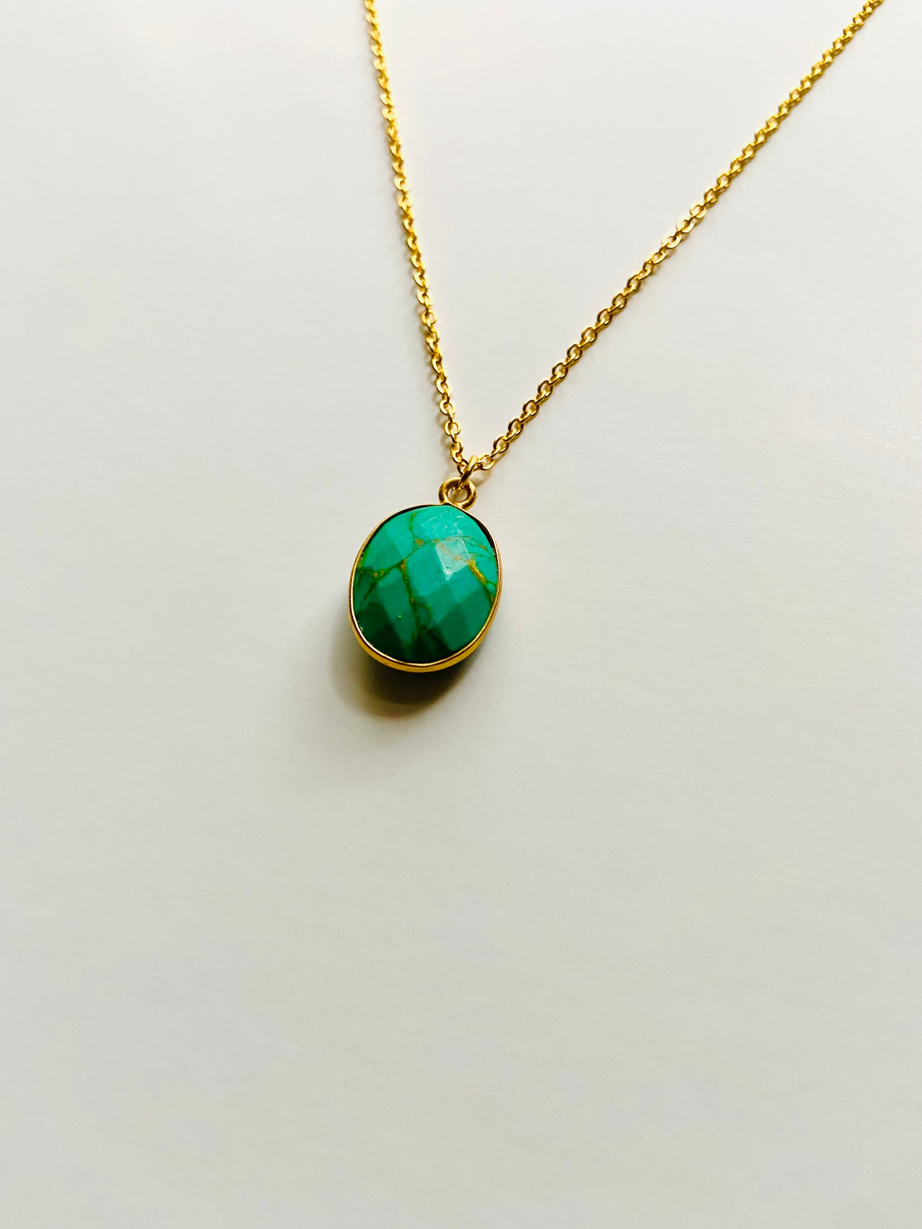 turquoise birthstone necklaces