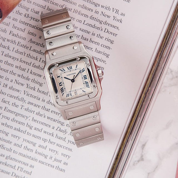 pre owned cartier tank watch