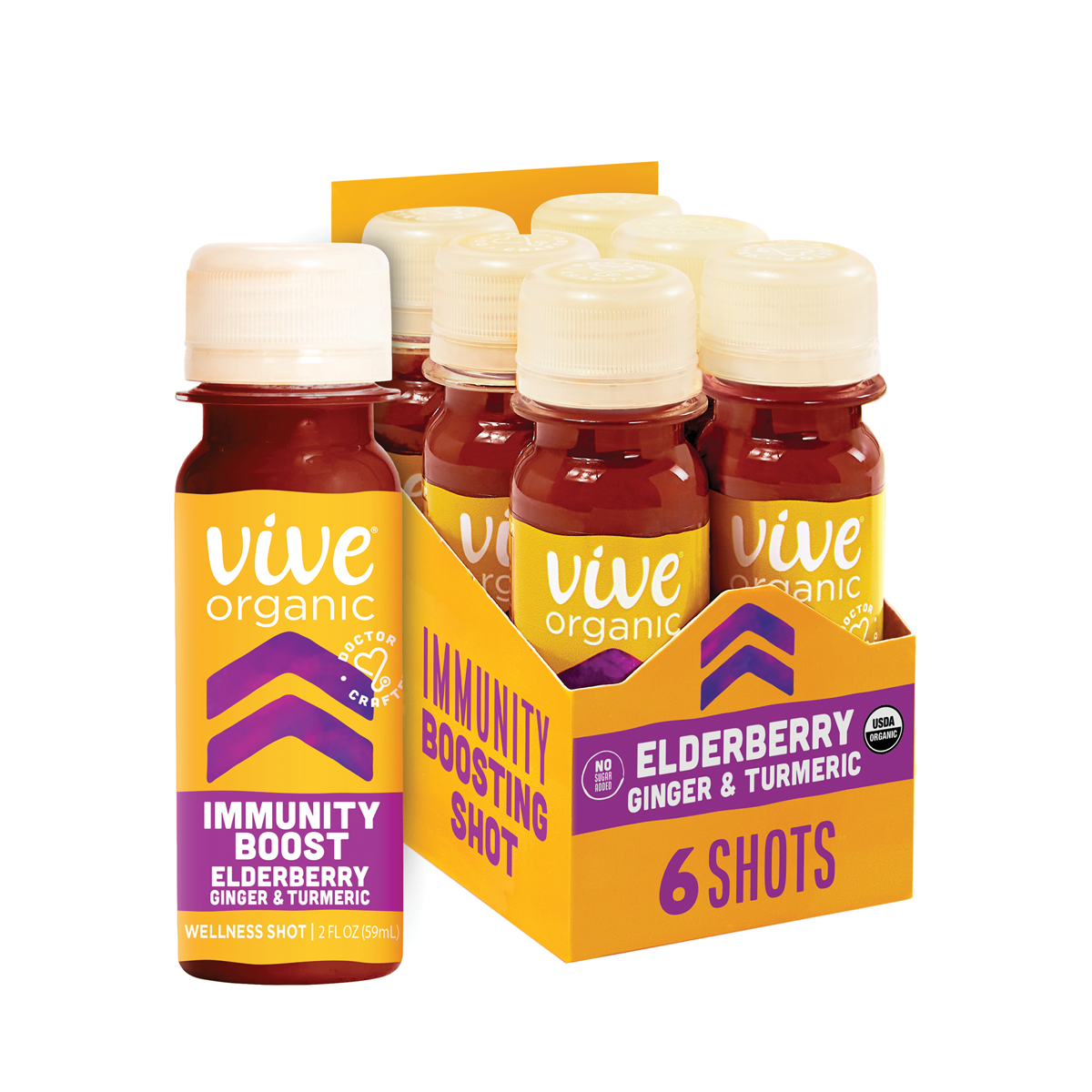 Immunity Boost™ Shot Elderberry 6 Pack