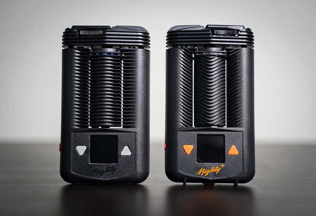 Mighty vs Mighty+ Dry Herb Vaporizer Fins Comparison