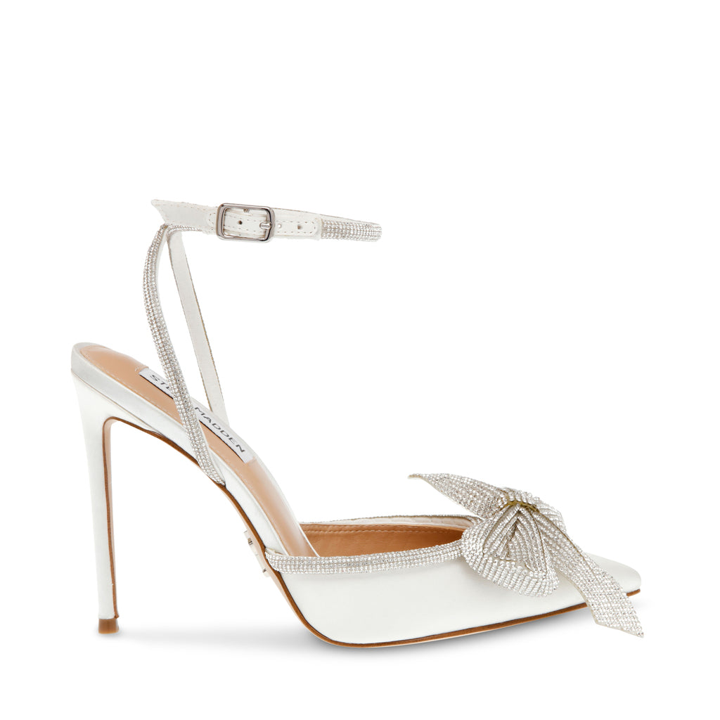 Vamonos Sandal IVORY SATIN – Steve Madden UK