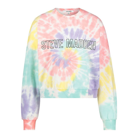 Steve Madden Apparel Far Out Sweatshirt RAINBOW TIE DYE Jackets Clothing | All items