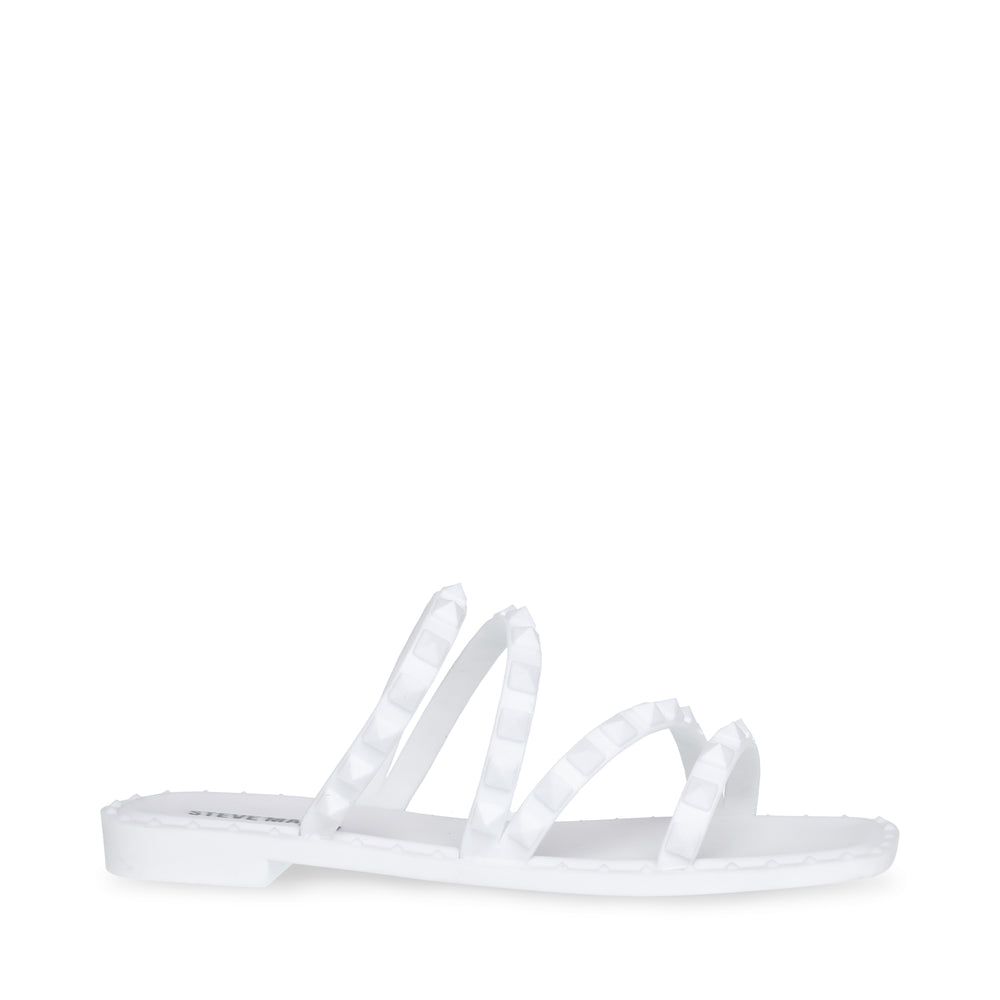 Steve Madden Skyler-J Sandal WHITE Sandals Slippers & Slides