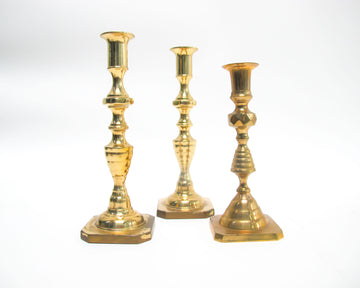 Brass Candle Stick Holders Heavy Weighted Made in India – Portland Revibe