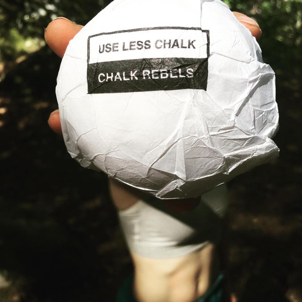 Chalk Rebels chalk ball packaging prototype