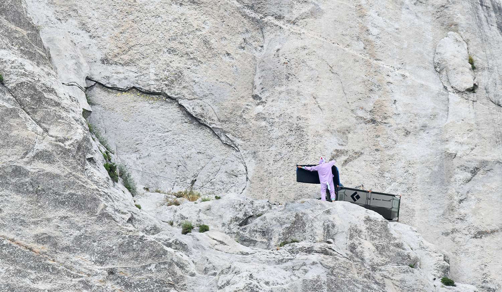Unicorn climber on El Cap