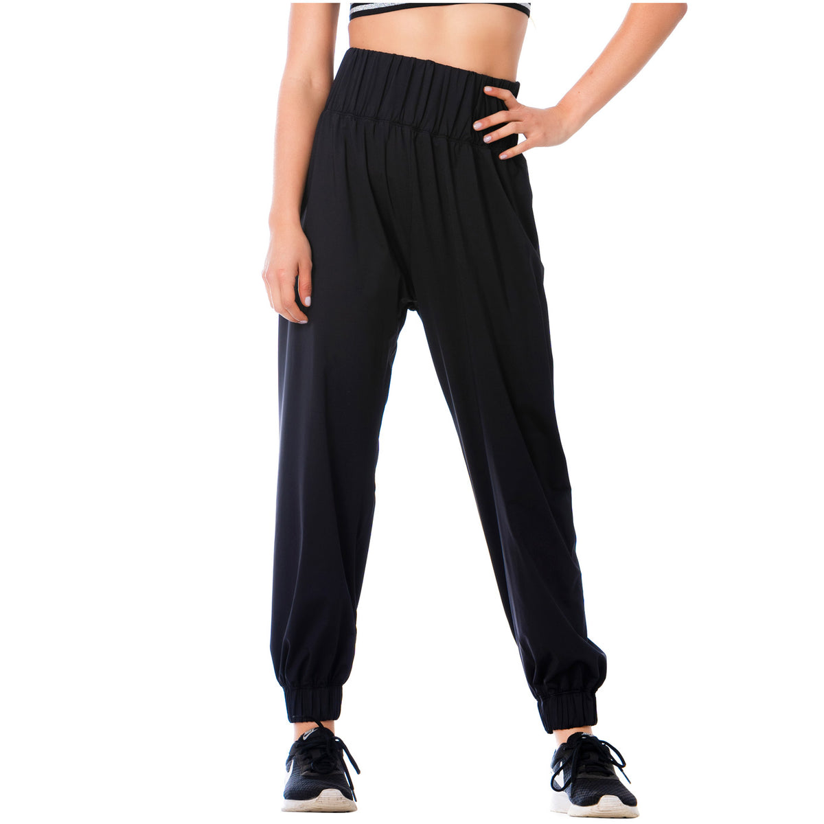 High-Waisted Sports Joggers for Women - Flexmee US