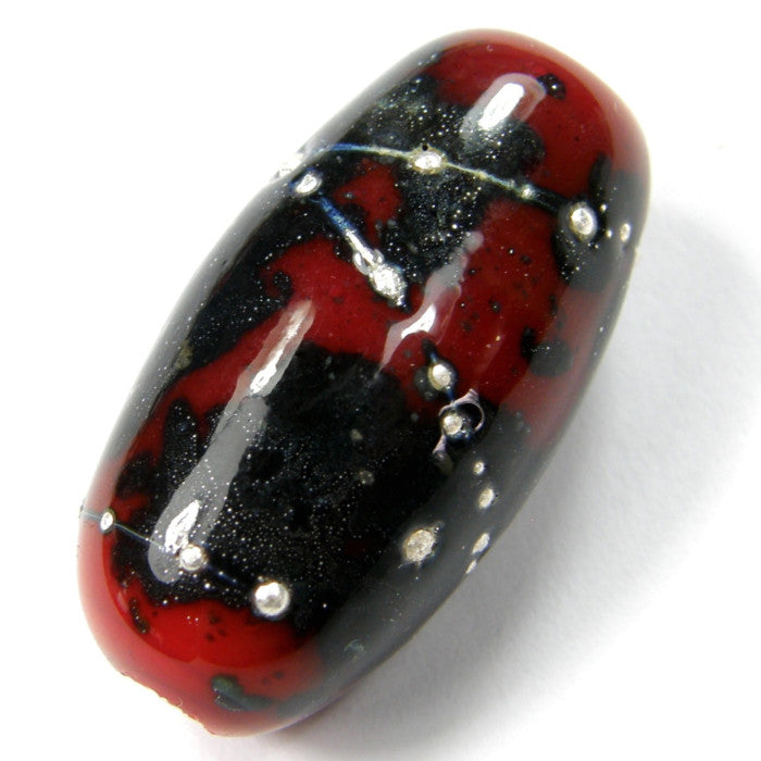 https://covergirlbeads.com/collections/handmade-lampwork-glass-focal-beads/products/handmade-lampwork-glass-focal-bead-oblong-red-matrix-silver-shiny