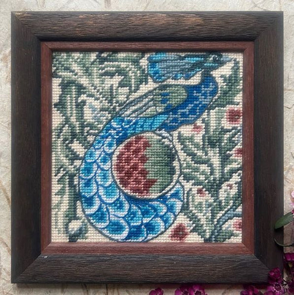 Glorafilia Tapestry Kit Needlepoint Kit, William de Morgan Peacock ...