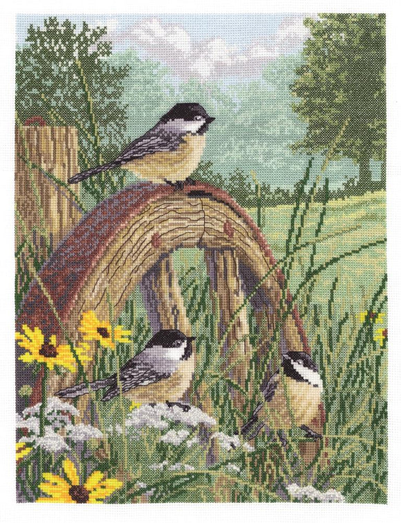 Cross Stitch Kit Meadows Edge, Counted Cross Stitch Kit 008-0203 – Sew