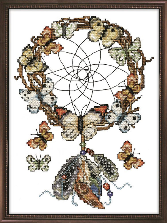 Dreamcatcher Printed Cross Stitch Kit Design Works 3252 Sew Inspiring Uk