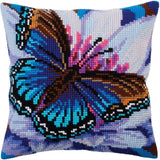 Turquoise Butterfly II CROSS Stitch Tapestry Kit, Collection D'Art CD5313