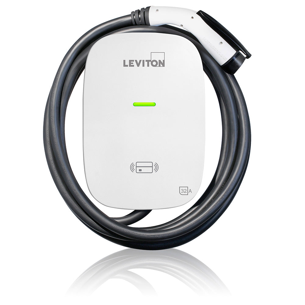 Leviton 32 Amp Level 2 Electric Vehicle Charging Station, Model EV320