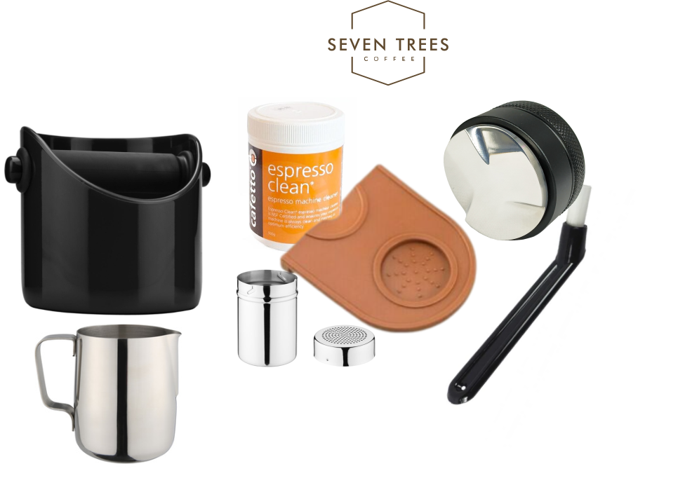 Stainless Steel Chocolate Shaker Duster + 16 Cappuccino Coffee Barista  Stencils Coffee + Measuring Spoon + Art Stencils Pen