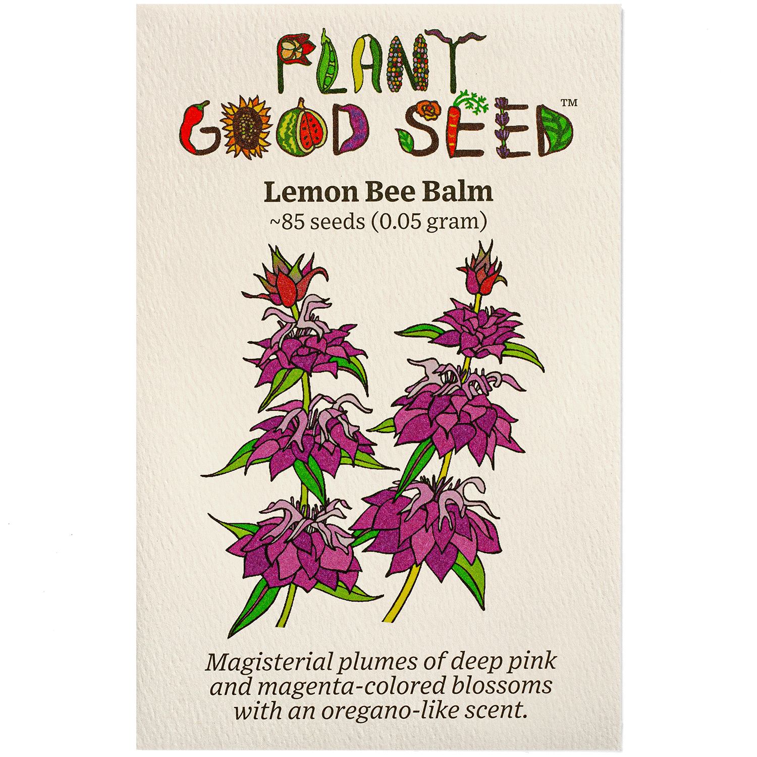 Lemon Bee Balm Seeds - The Plant Good Seed Company 