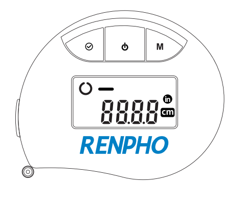 Smart Tape Measure Body with App - RENPHO Bluetooth Measuring