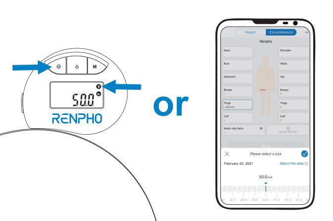 RENPHO R-Y002 Smart Tape Measure User Manual