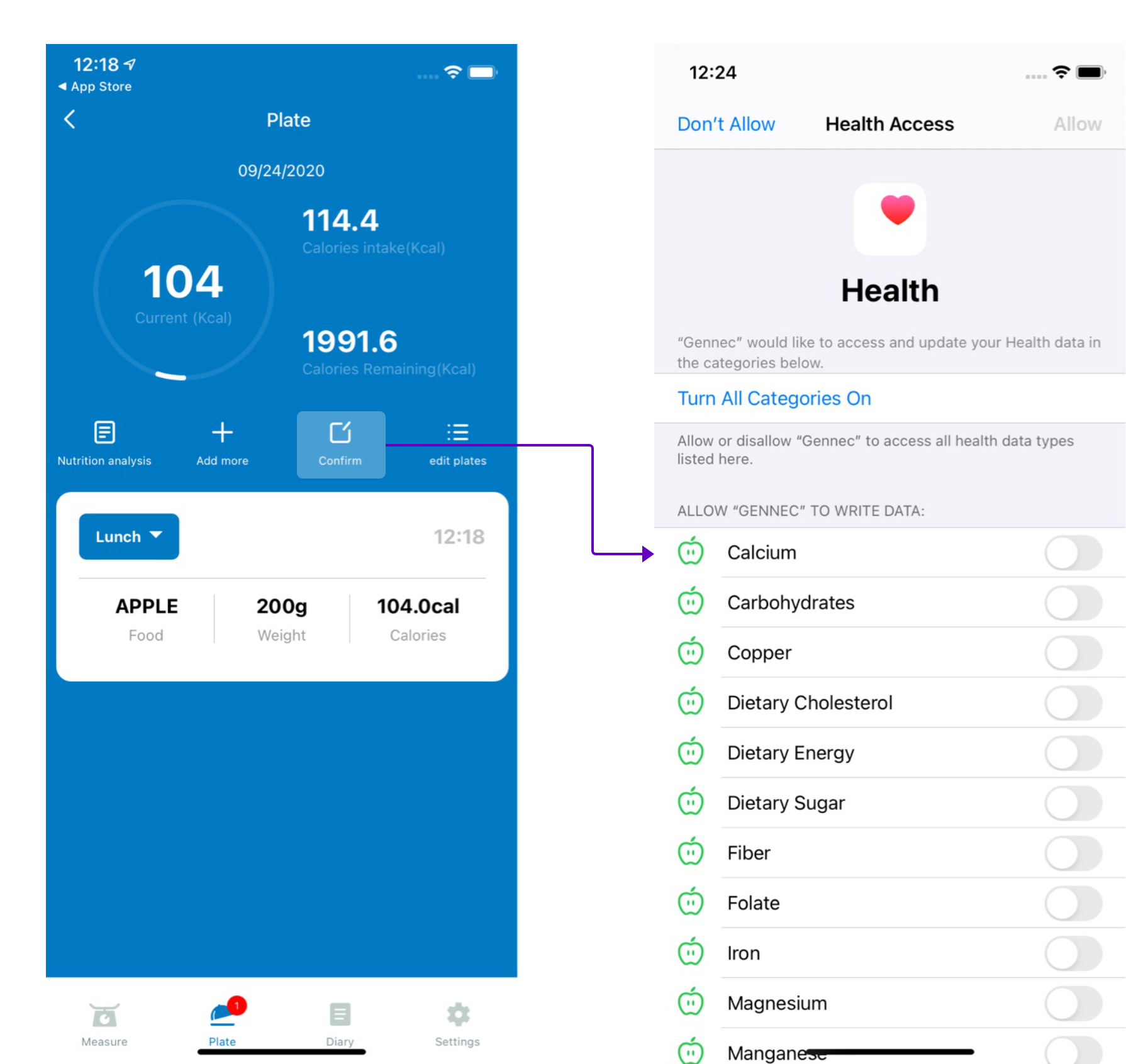 How to connect Renpho to Apple Health