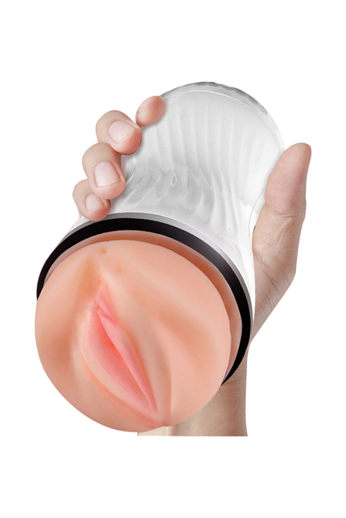 4D Realistisch Vagina Handsfree Male Masturbator Cup