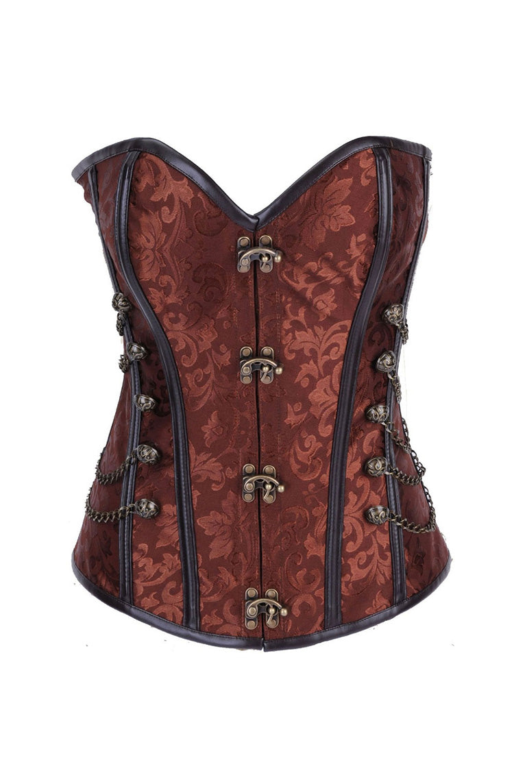 Corset Waist Trainer Corsets Sexy Steel Boned Steampunk Party