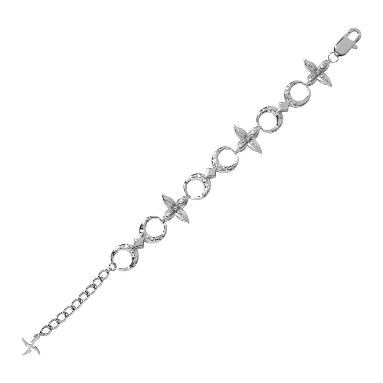 Flower Moon Bracelet V2 (Stainless Steel) - Kuyashii Jewelry product image