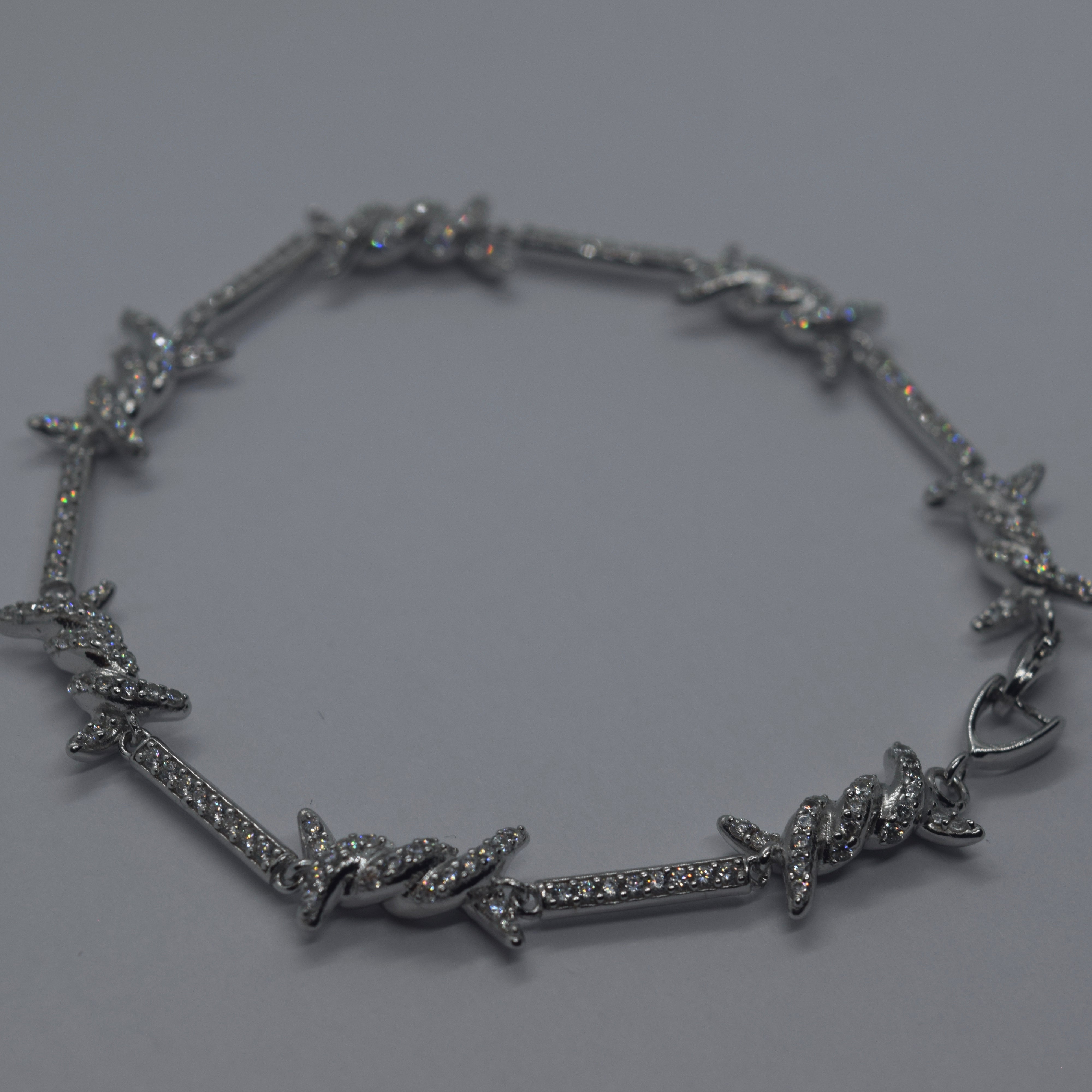 barbed wire bracelet