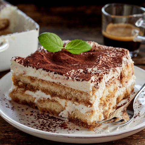 gluten free traditional Tiramisu recipe using Schar Savoiardi lady finger biscuits